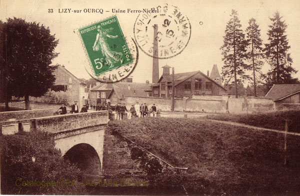 33 LIZY-sur-OURCQ - Usine Ferro-Nickel